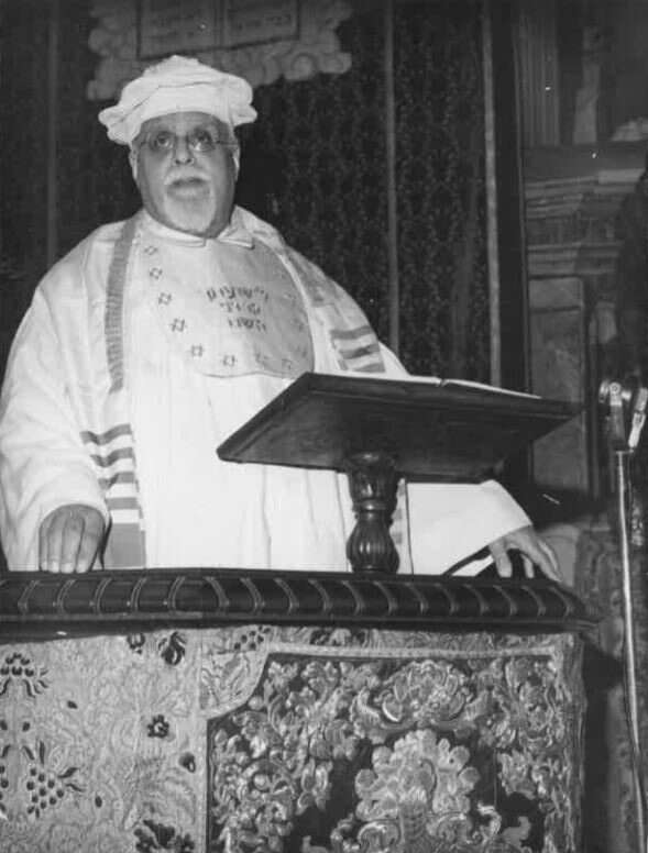 הרב דוד פראטו. | באדיבות משפחת פראטו