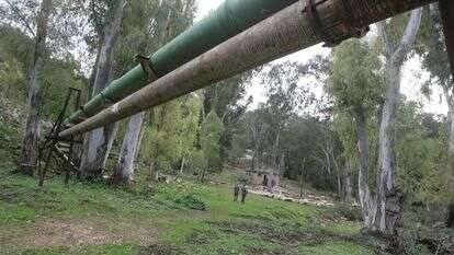 הזרמת מים מנחלים בגליל המערבי. | מרים צחי