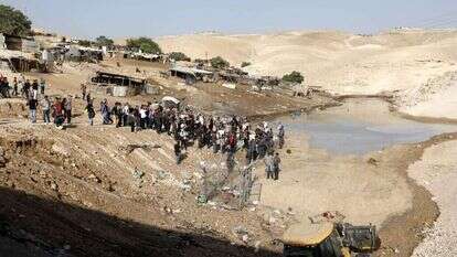 חאן אל אחמר. | EPA