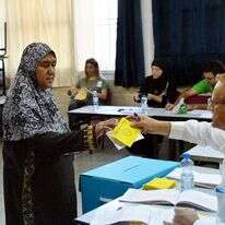 קלפי בלוד, 2013. | יוסי זליגר, פלאש 90