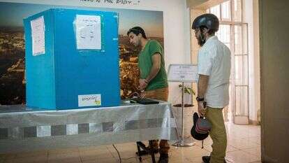 קלפי. | ארכיון: יונתן זינדל, פלאש90