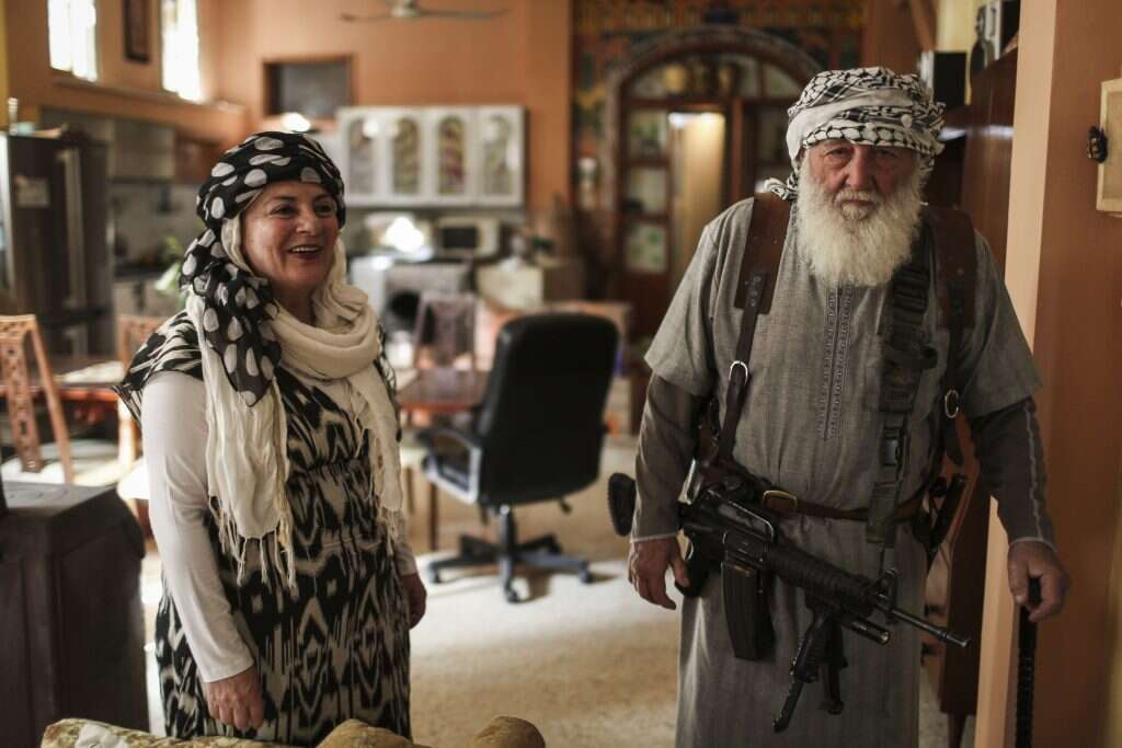 אדי ז"ל עם שרה חיה. | הדס פרוש, פלאש 90