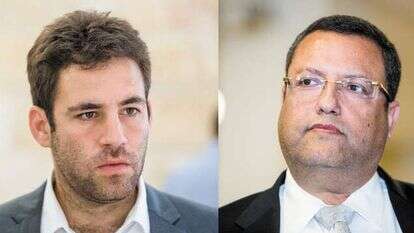 משה ליאון ועופר ברקוביץ'. | יונתן זינדל/פלאש 90