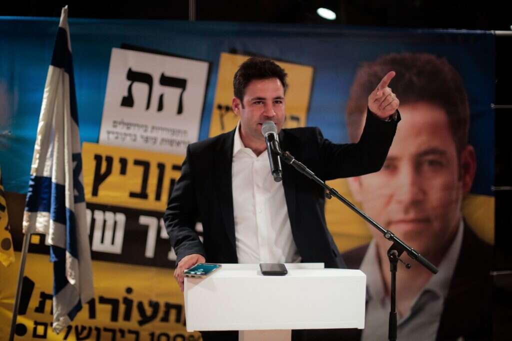 עופר ברקוביץ לאחר הבחירות. | אורן בן חקון