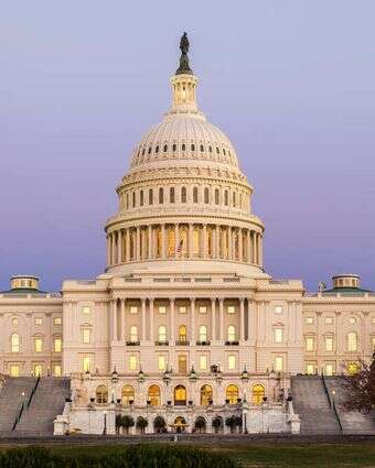 בית הקונגרס האמריקני. | שאטרסטוק