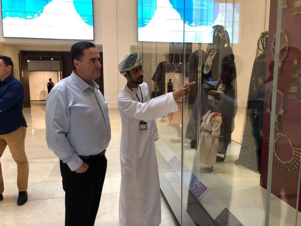 השר ישראל כ''ץ בתיאטרון הלאומי של עומאן