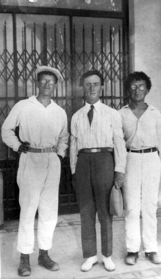 חברי ברית הבריונים - יהושע ייבין, אורי צבי גרינברג, אב"א אחימאיר, 1927