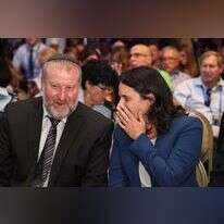 איילת שקד ואביחי מנדלבליט. | גדעון מרקוביץ'