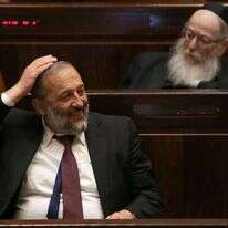 השר אריה דרעי. | אורן בן חקון