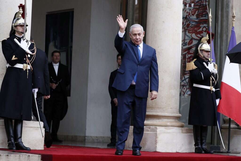 ראש הממשלה נתניהו בפריז. | EPA