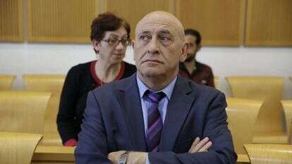 באסל גטאס בבית המשפט, 2017. | יהודה פרץ