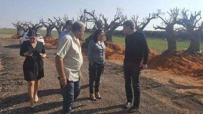 מירי רגב בעוטף עזה. | יאיר קראוס