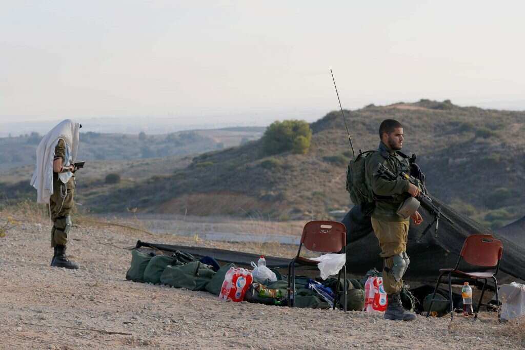 חיילי צה"ל בגבול עזה. | AFP