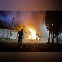 נפילת רקטה בשדרות. | AFP