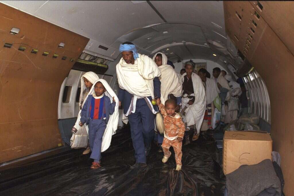 פיקד על מבצע עליית יהודי אתיופיה. עולים ב"מבצע שלמה". | נתן אלפרט, לע"מ