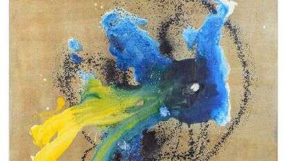 עתר גבע, ללא כותרת, טכניקה מעורבת, 2015. | אורן תירוש, באדיבות גלריה זוזו, הפלטפורמה לאמנות