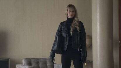 ג'ניפר לורנס מתוך "דרור אדום". | גטי אימג'ס