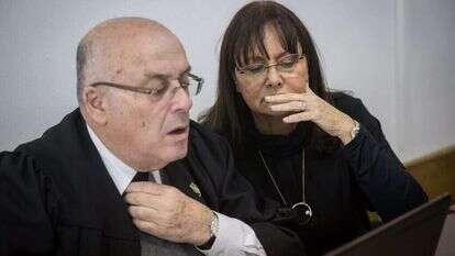 פרקליטת מחוז תל אביב לשעבר רות דוד בבית המשפט, פברואר 2018. | יונתן זינדל, פלאש 90