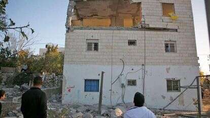 הרס בית מחבל. | AFP