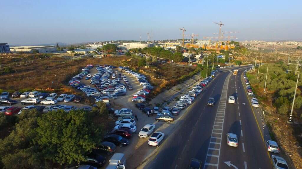 של רחפן באזור יו"ש.