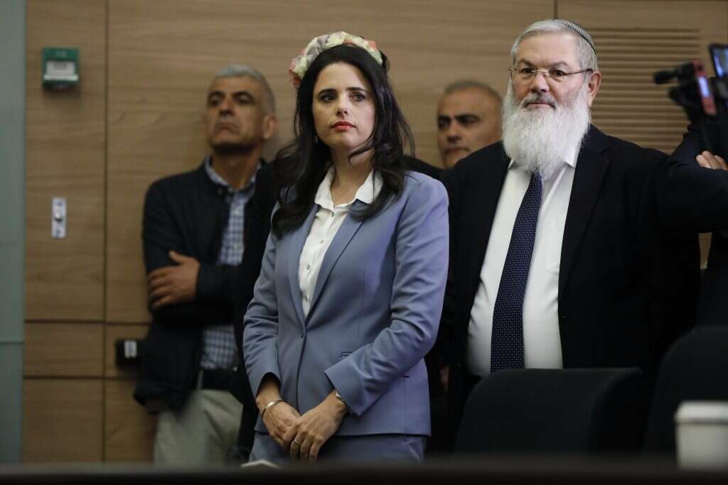 איילת שקד ואלי בן דהן. | EPA