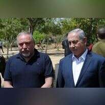 נתניהו ליברמן בדרום. | חיים הורנשטיין נתניהו ליברמן בדרום. | חיים הורנשטיין