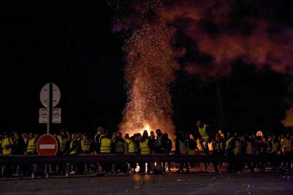 הפגנות ה"ווסטים הצהובים" בצרפת. | AFP
