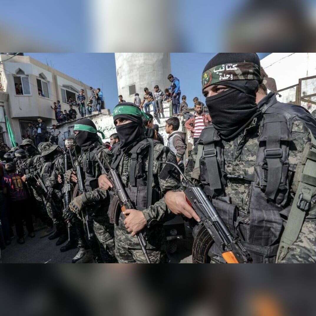 מחבלי חמאס בעזה | EPA