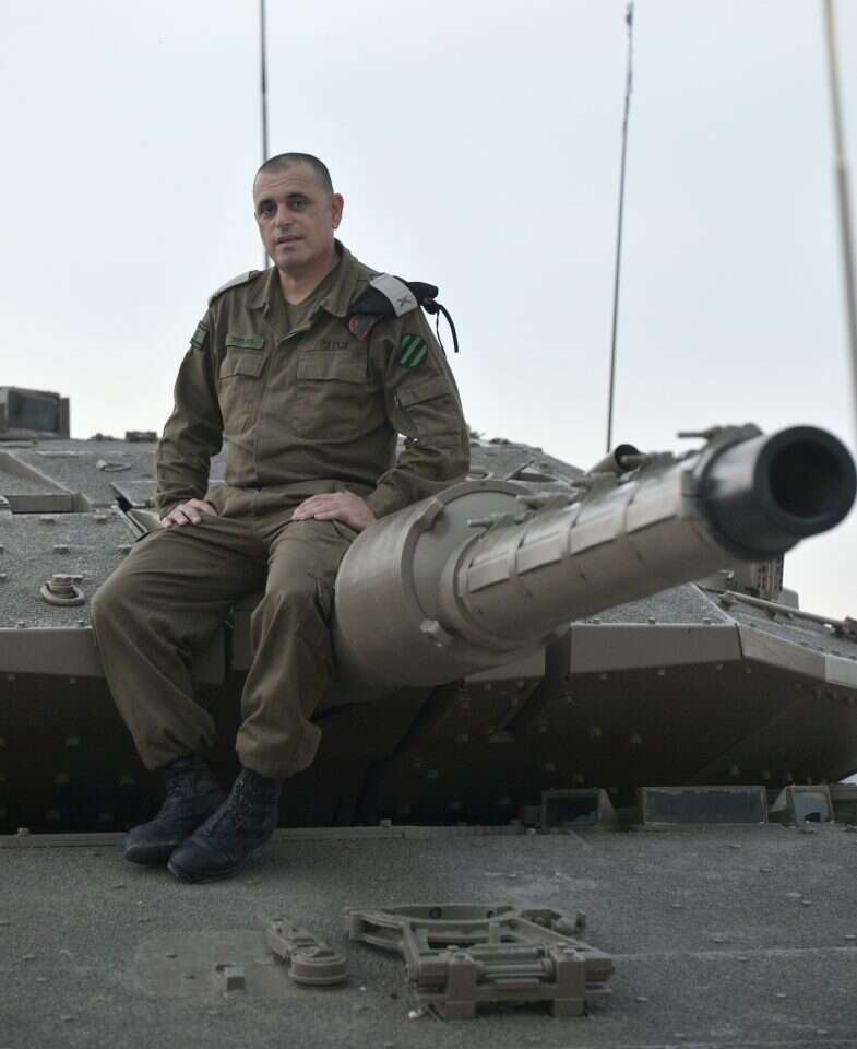 תא"ל גיא חסון. | יוסי זליגר