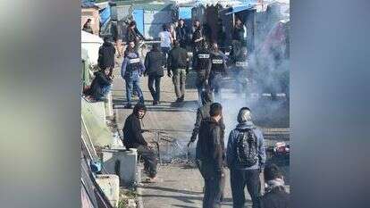 מהגרים בצרפת. | AFP מהגרים בצרפת. | AFP