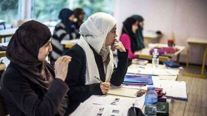 מוסלמיות בשיעור. אילוסטרציה. | AFP