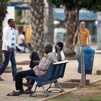 מסתננים מסודן בדרום תל אביב. | גדעון מרקוביץ'
