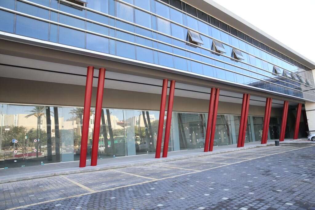 מרכז "בנימין טק" ההולך ונבנה. | מרים צחי