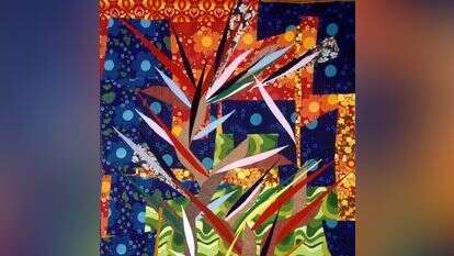 שטיח קיר של נועה אשכול מאוסף גיא חצרוני