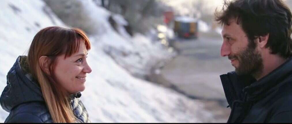 עדר ואימו בקליפ "שיר לאימא". | מסך