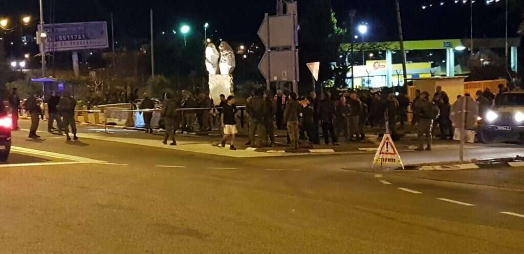 פיגוע ירי בעפרה. | ענבל ראובני/TPS