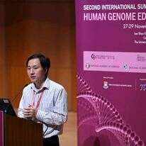 הו ז'יאנקואי בהרצאתו | AFP