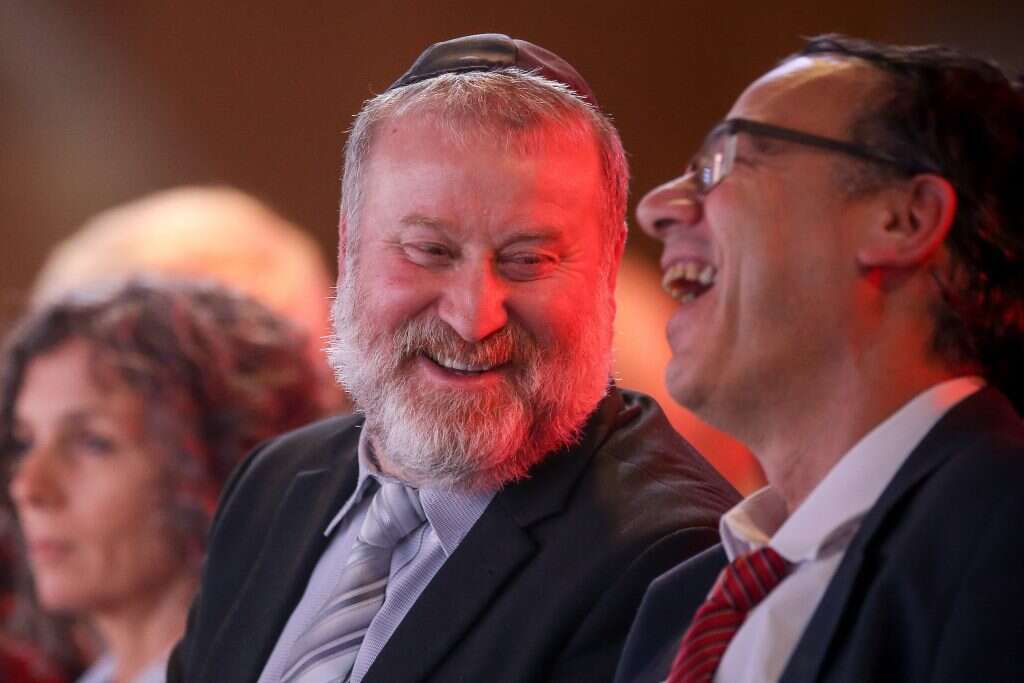 אביחי מנדלבליט ושי ניצן. | אורן בן חקון