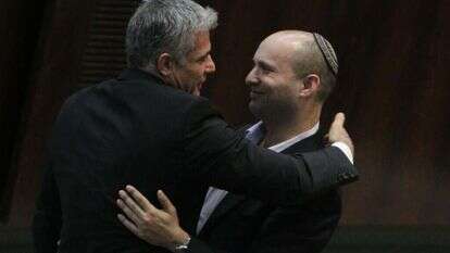 נפתלי בנט ויאיר לפיד. | מרים אלסטר, פלאש90