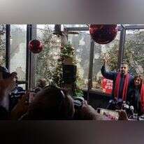 רג'ה זעאתרה וסגניתו שהירה במסיבת העיתונאים. | יאיר קראוס