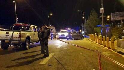 זירת הפיגוע בעפרה. | ענבל ראובני, TPS זירת הפיגוע בעפרה. | ענבל ראובני, TPS