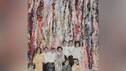 נאוה ט. ברזני, קרעי נייר, 2011. מהסדרה "ג'אדו פינת אמא" | לאו פ. ע. נאוה ט. ברזני, קרעי נייר, 2011. מהסדרה "ג'אדו פינת אמא" | לאו פ. ע.