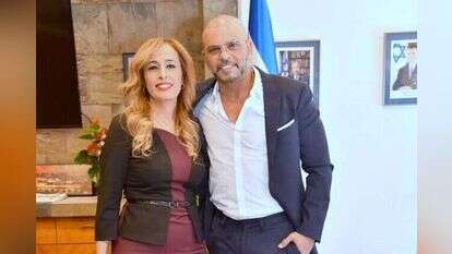 אייל גולן ונאווה בוקר, בטקס השבוע בכנסת. | אבירם רז