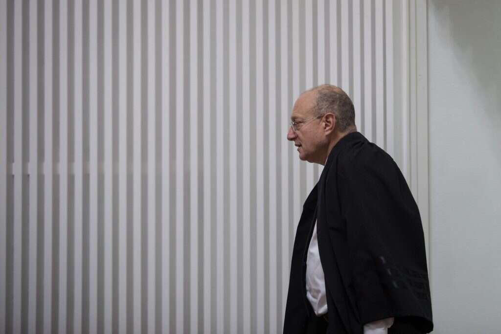 השופט אלכס שטיין. | הדס פרוש/פלאש 90