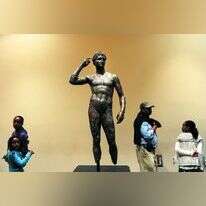 פסל המריבה. | AFP