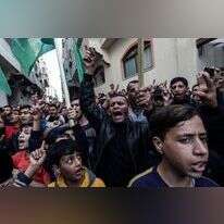 פעילי חמאס בעזה. | AFP