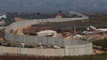 העבודות לאיתור והשמדת מנהרות חיזבאללה בגבול ישראל-לבנון. | AFP העבודות לאיתור והשמדת מנהרות חיזבאללה בגבול ישראל-לבנון. | AFP