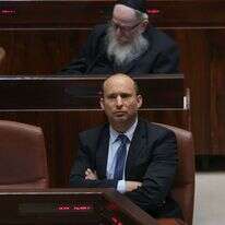 נפתלי בנט במליאה. | אורן בן חקון