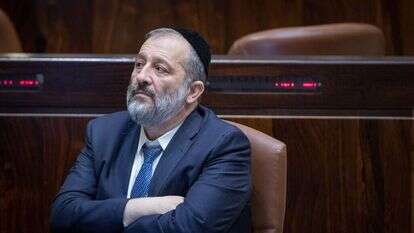 שר הפנים אריה דרעי. | יונתן זינדל, פלאש90 שר הפנים אריה דרעי. | יונתן זינדל, פלאש90