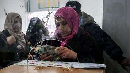 פלסטינית סופרת כסף. | AFP